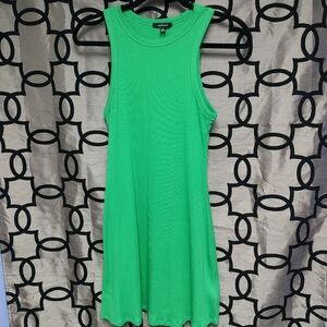 💥3/$12 Ambiance Green Tank Sleeveless Ribbed Small Dress!